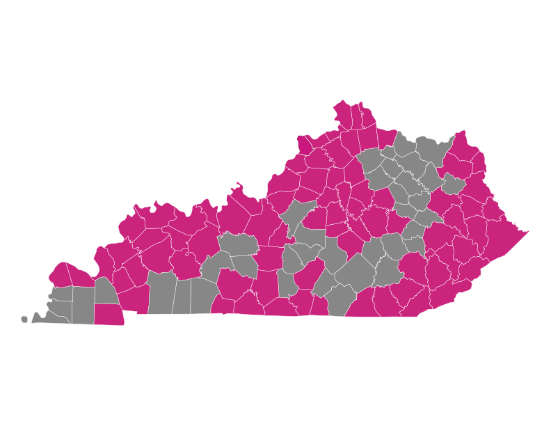 Kentucky Health Insurance Coverage Map Ambetter from WellCare of Kentucky